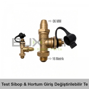 M16 x Ø6 Mm T-Test Kit (Valve & Air Inlet Replaceable) 155.166