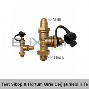 M16 x Ø8 Mm T-Test Kit (Valve & Air Inlet Replaceable) 055.168